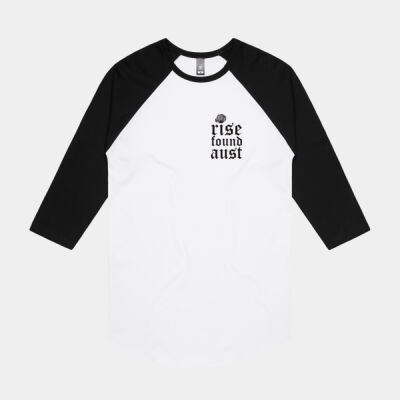 Pain & Beauty Raglan 3/4 sleeve tee Thumbnail